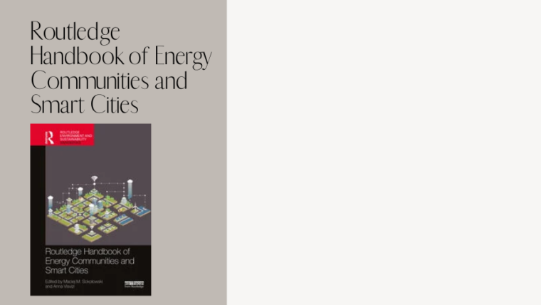 Pomoc publiczna w kontekście energy communities – zapowiedź nowej pozycji wydawnictwa Routledge z moim artykułem